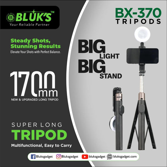 TRIPODS BX-370 (1 YEAR WARRANTY)