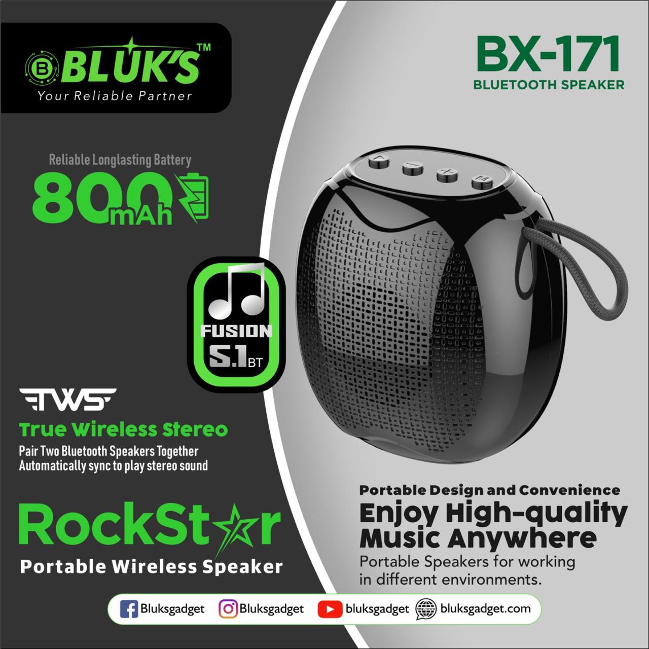 BX-171  (1 YEAR WARRANTY)