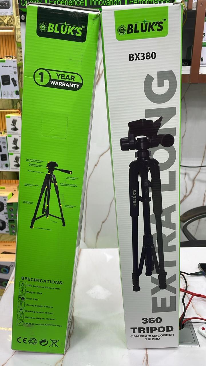 TRIPOD BX-380 (1 YEAR WARRANTY)